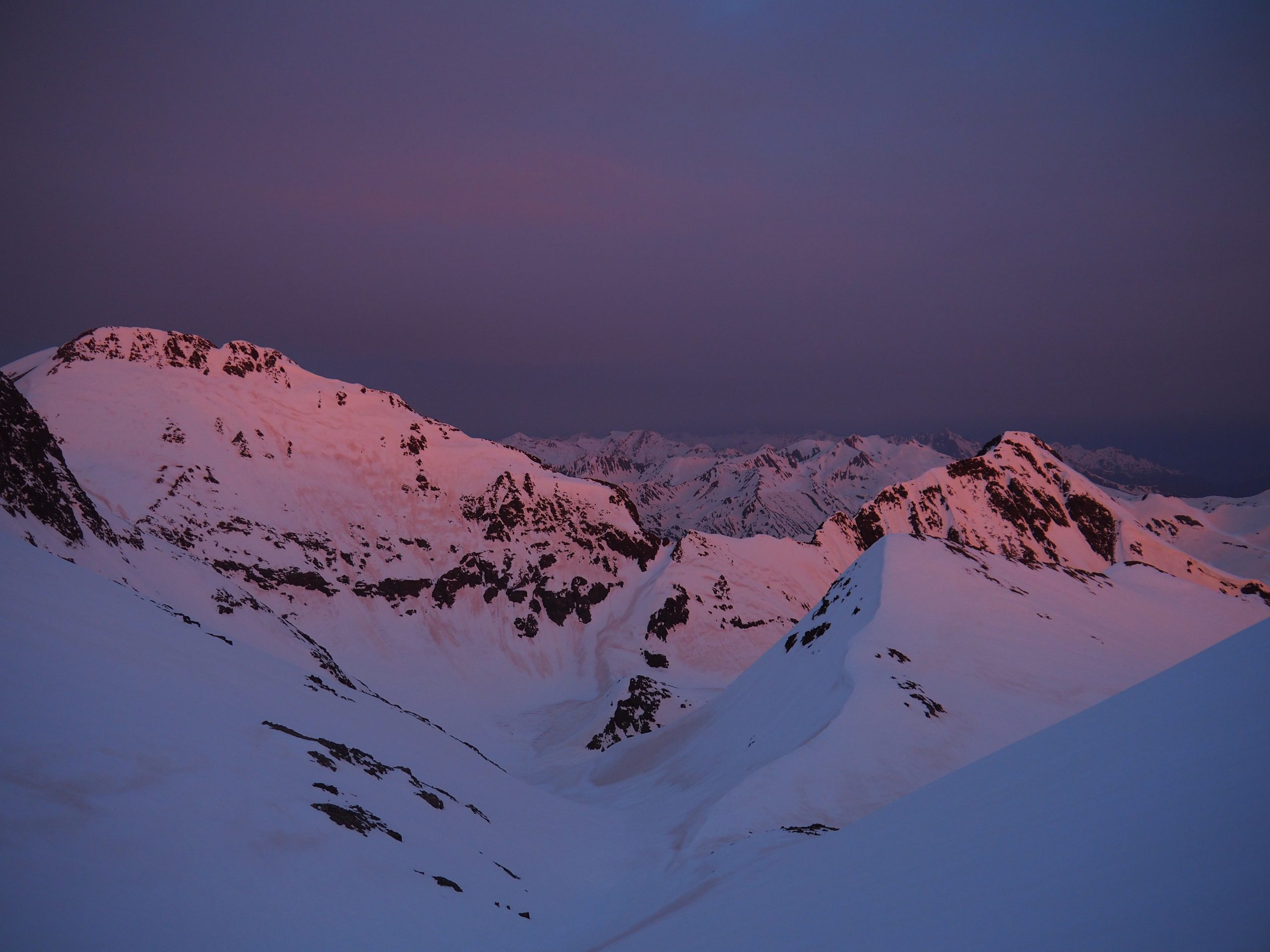 Fotografia / Segon premi del concurs Fotocims 2018, “El Sotllo, abans d’arribar a la collada del Montcalm”, d'Antoni Llavina Verdaguer (CE Centelles)