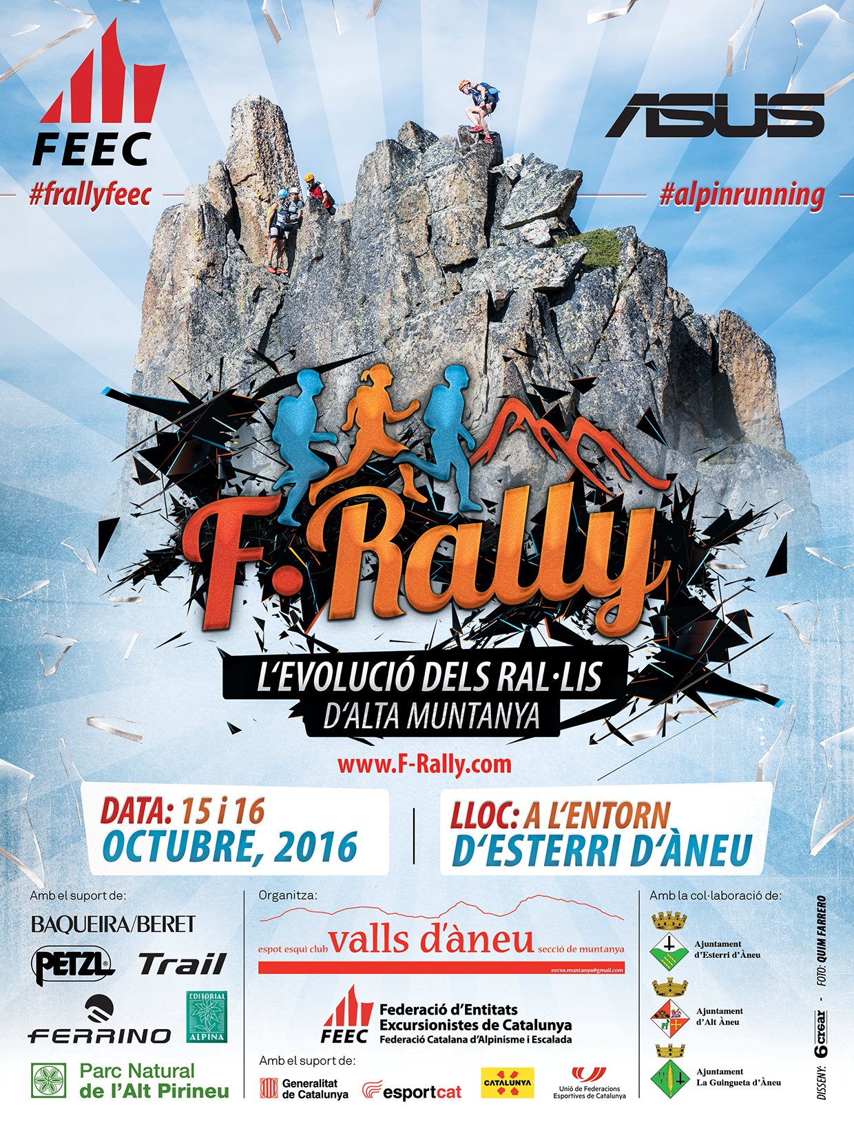 Cartell F-Rally 2016