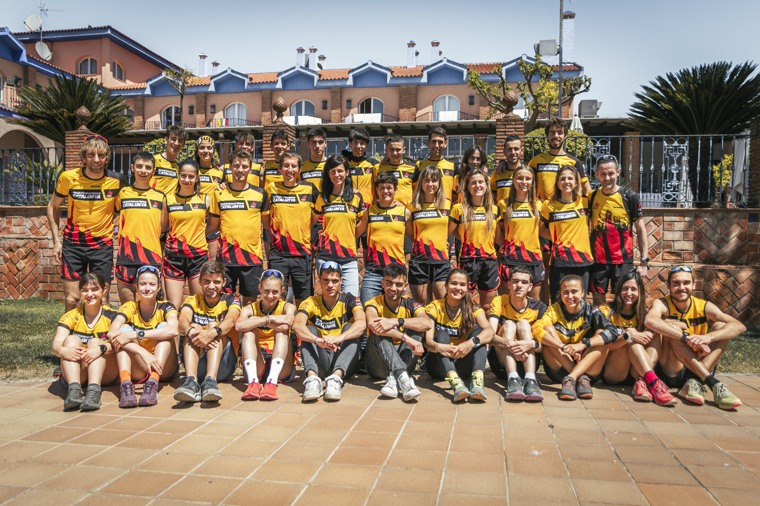 Imatge de la selecció catalana que va disputar l'últim campionat estatal a Andalusia Foto: Gerard Campderrós